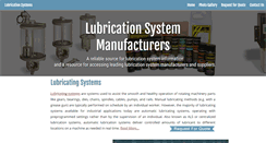 Desktop Screenshot of lubricatingsystems.com